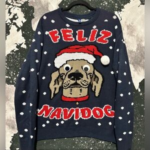 Feliz Navidog Funny Jingle Christmas sweater
